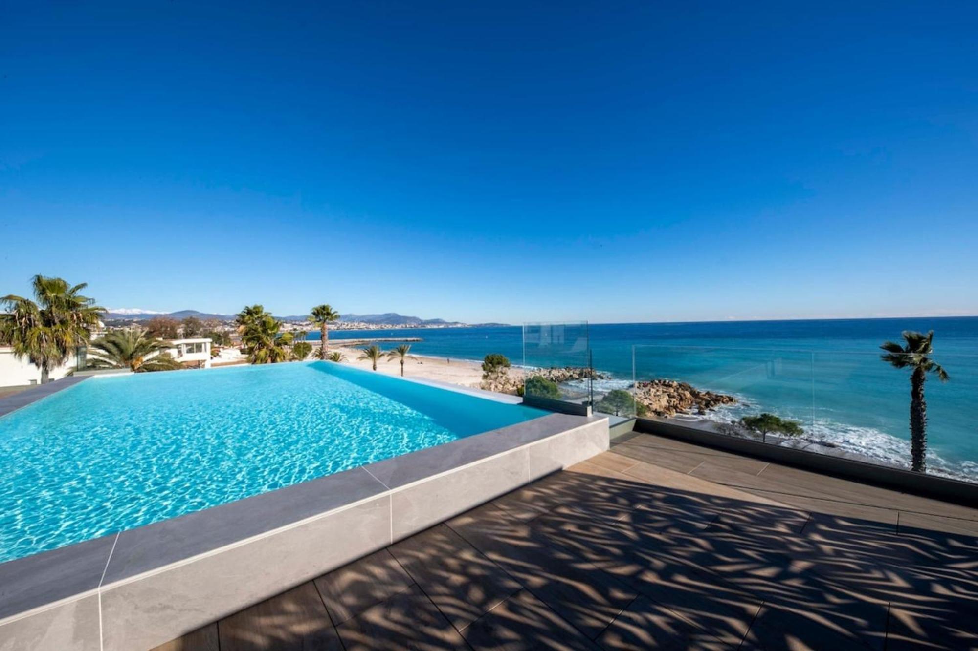 ヴィルヌーヴ・ルベ06Ah - Superb Waterfront T2 - Swimming Poolアパートメント エクステリア 写真